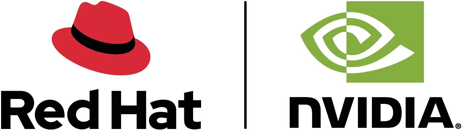 NVIDIA joint lockup logo with black text and green icon